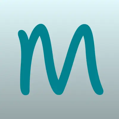 Милена, магазин продуктов, лого-визитка